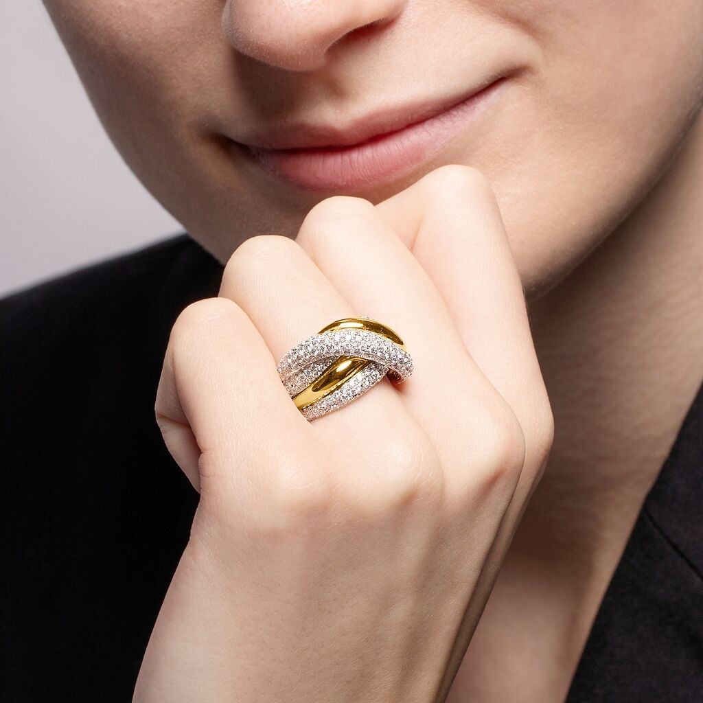 Brogle Selection Bicolor Diamantring Brogle Selection Bicolor Diamantring