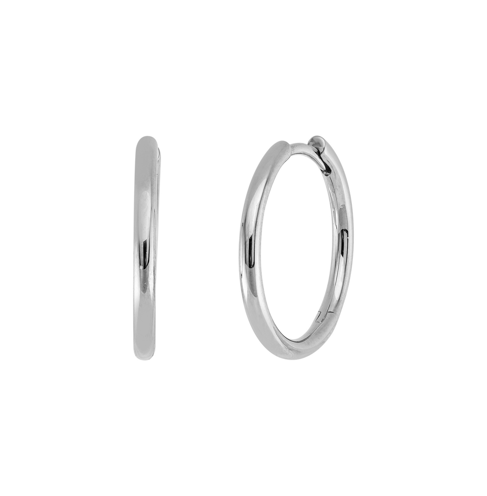 Brogle Classic gold hoop earrings Brogle Classic gold hoop earrings