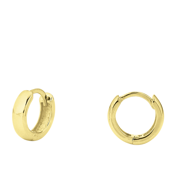 Brogle Selection Essentials gold hoop earrings