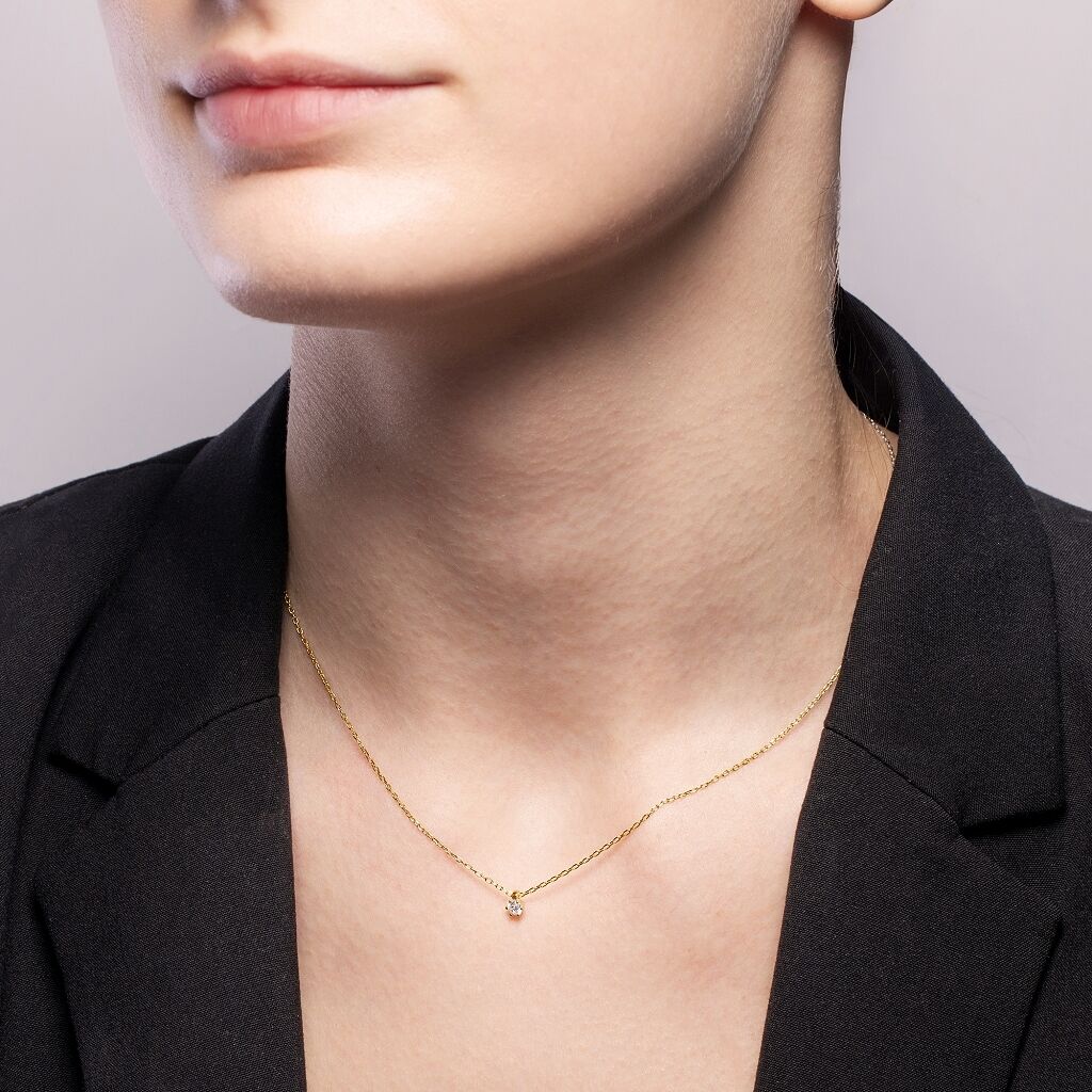 Brogle Solitairekette Marie bis 0,25 Karat Brogle Solitairekette Marie bis 0,25 Karat