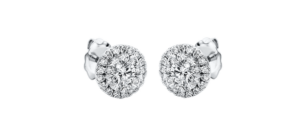 Brogle Classic diamond stud earrings Brogle Classic diamond stud earrings