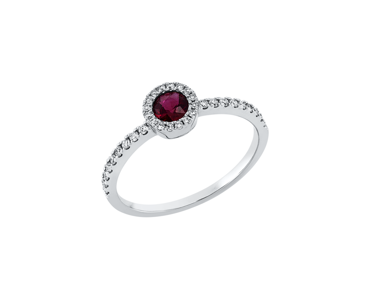 Brogle Classic ruby ring