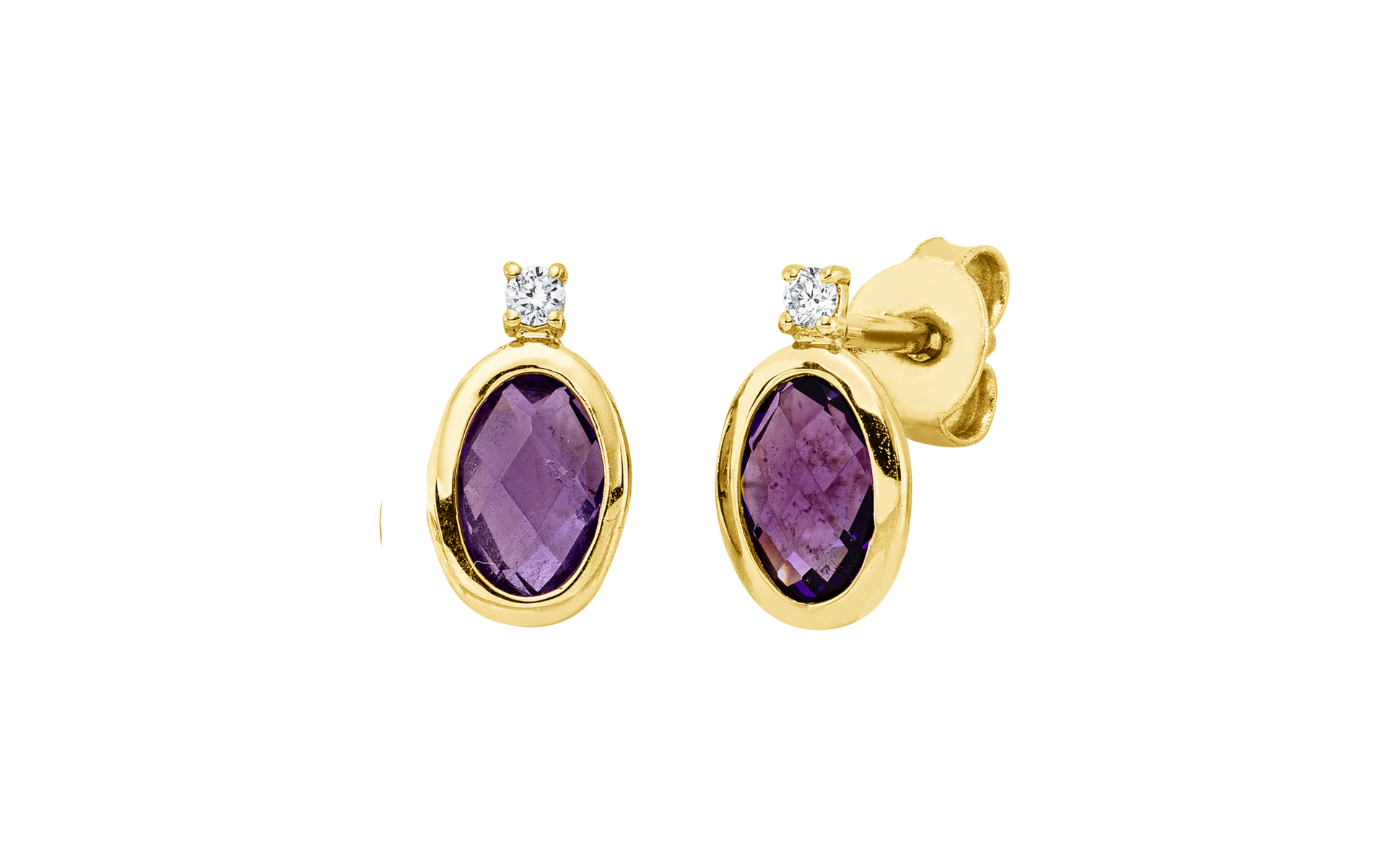 Brogle Classic Amethystohrstecker