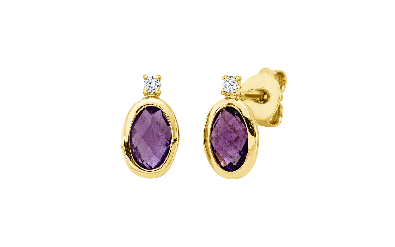 Brogle Classic Amethystohrstecker Brogle Classic Amethystohrstecker
