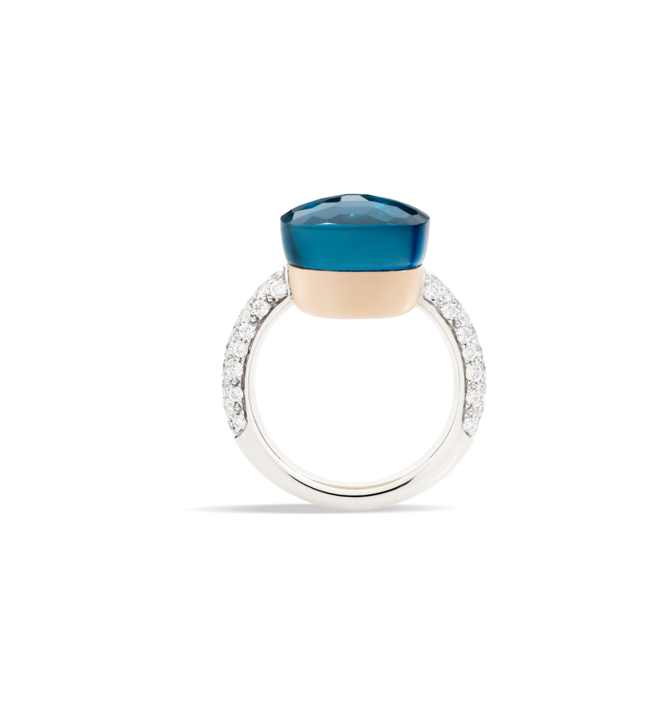 Pomellato Nudo Maxi London Topaz Ring