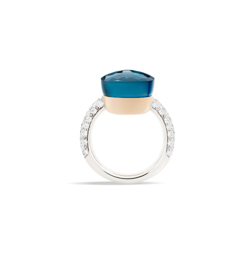 Pomellato Nudo Maxi London Topaz Ring