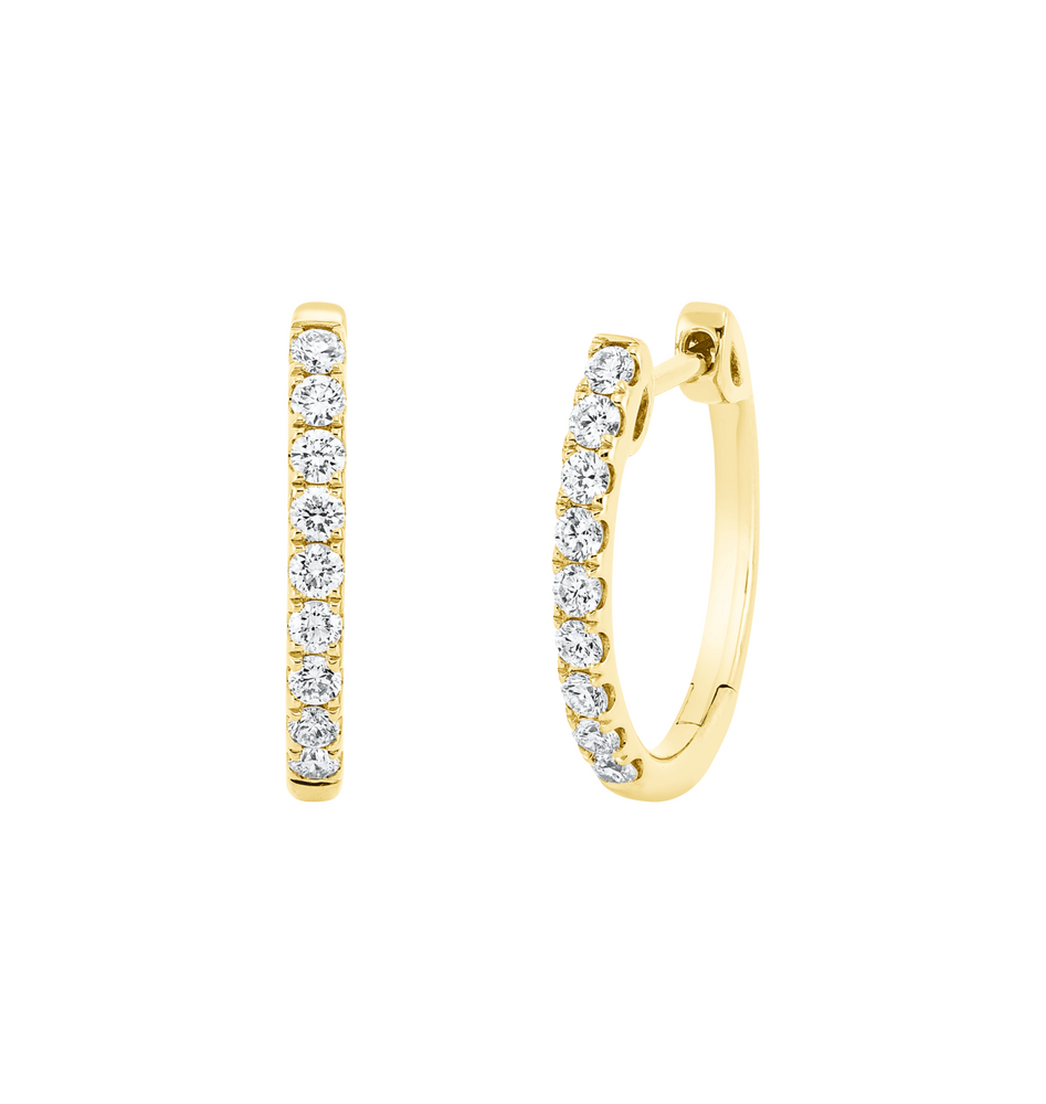 Brogle Classic Diamantcreolen