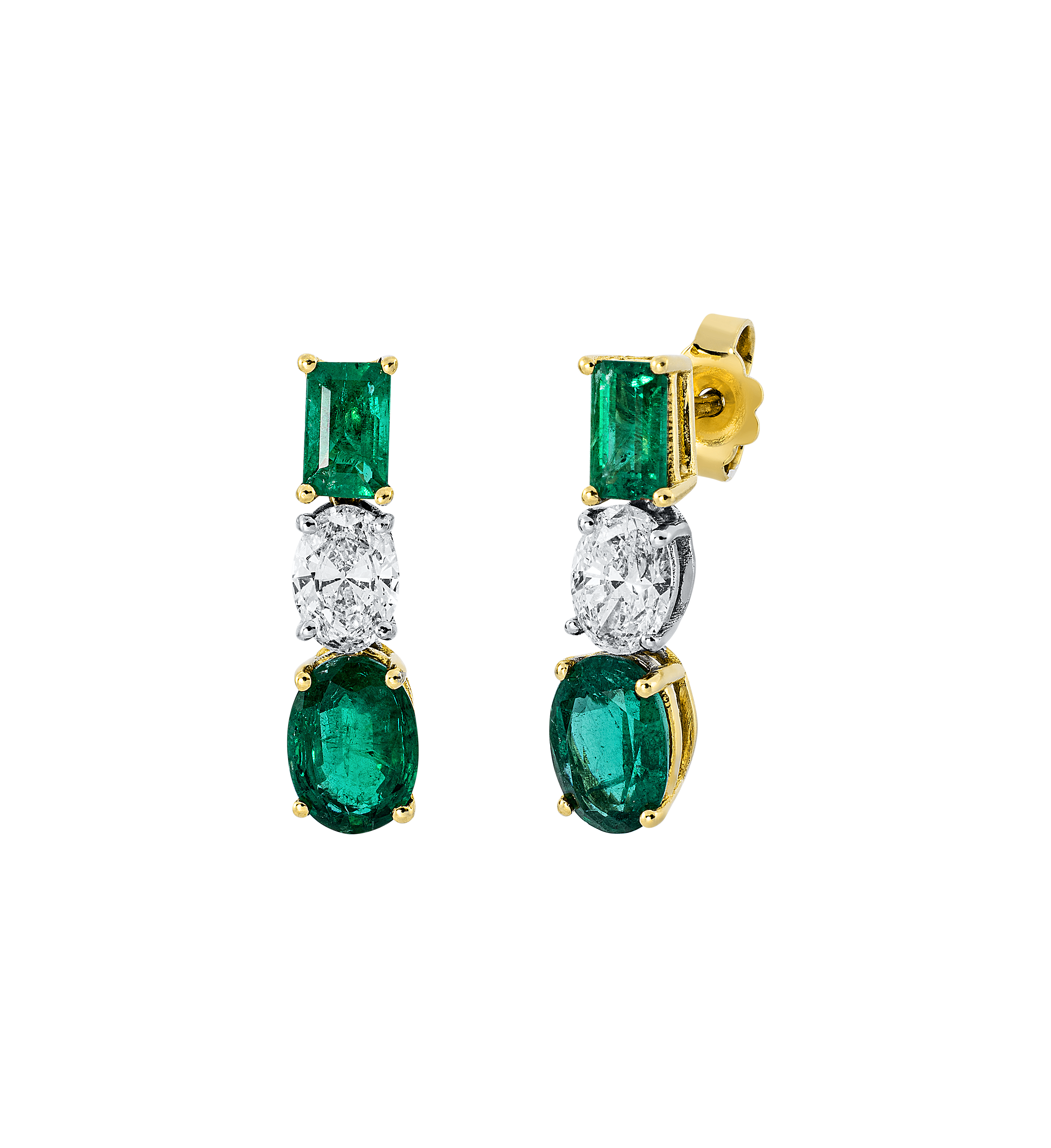 Brogle Selection Smaragdohrstecker Brogle Selection Smaragdohrstecker