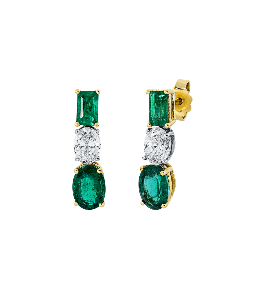 Brogle Selection Smaragdohrstecker Brogle Selection Smaragdohrstecker