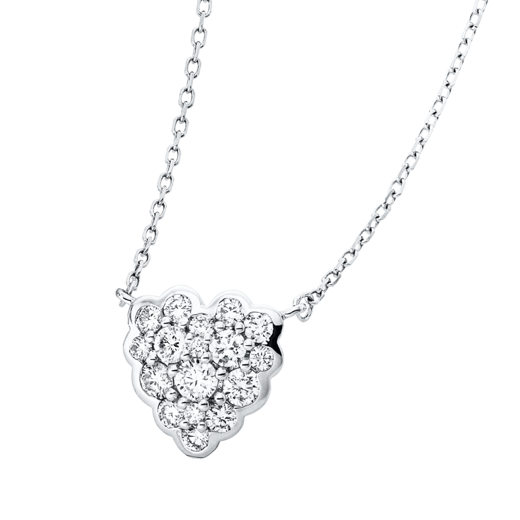 Brogle Classic necklace with diamond pendant Brogle Classic necklace with diamond pendant