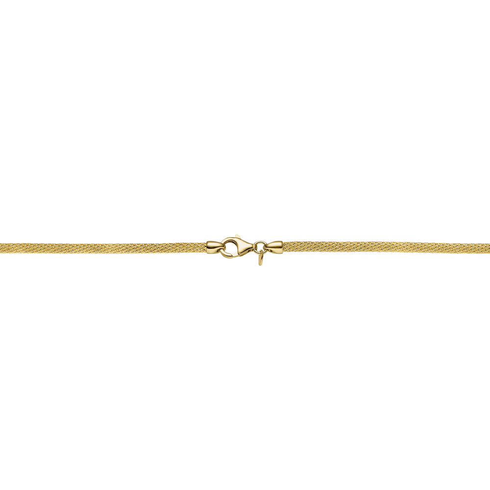Brogle Classic Knit Gold Chain 3mm Brogle Classic Knit Gold Chain 3mm