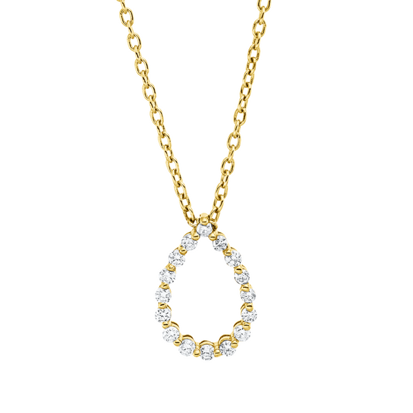 Brogle Classic Kette mit Diamantanhänger Brogle Classic Kette mit Diamantanhänger