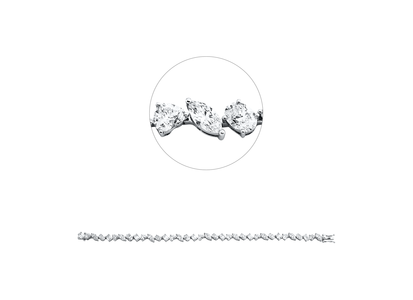 Brogle Selection diamond bracelet Brogle Selection diamond bracelet