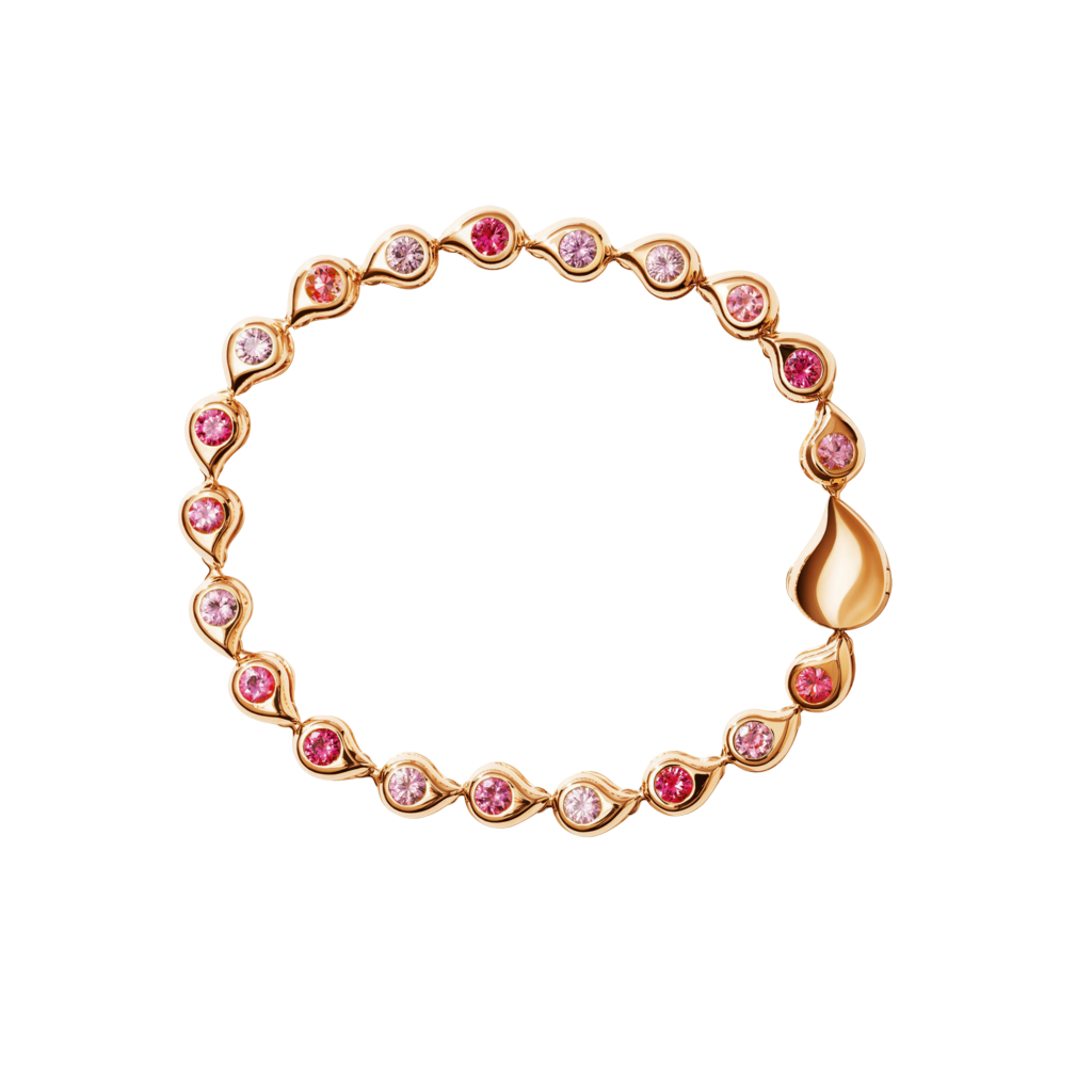 Tamara Comolli Snowflakes Rivière Classic Blush Armband