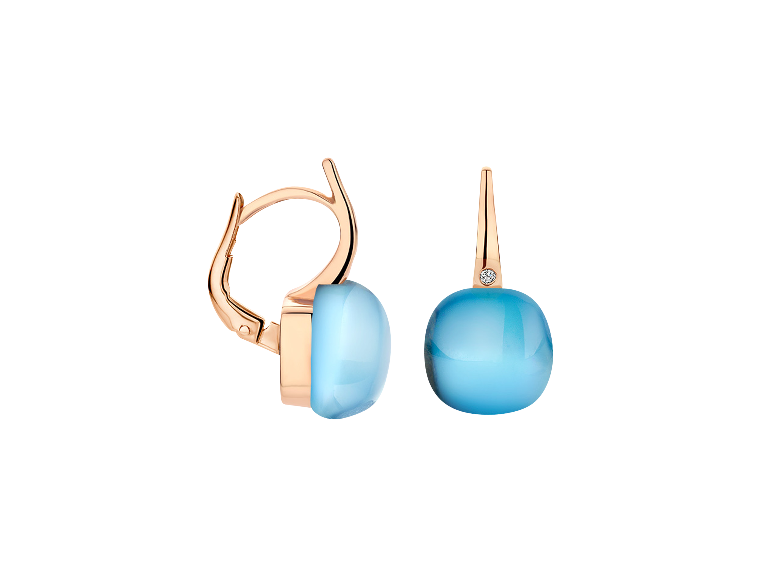 Bigli Mini Sweety Blue Topaz Drop Earrings Bigli Mini Sweety Blue Topaz Drop Earrings