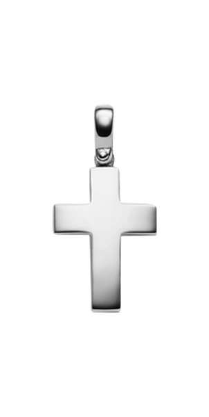 Brogle Classic cross pendant in gold Brogle Classic cross pendant in gold