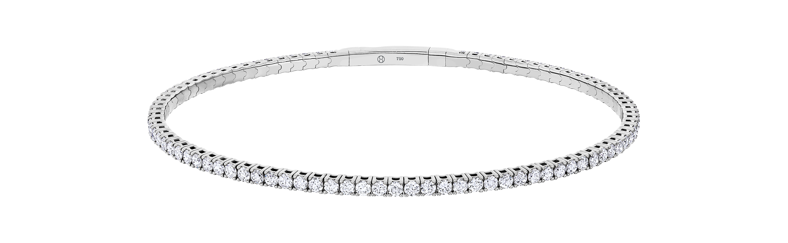 Brogle Selection flexible tennis bracelet Brogle Selection flexible tennis bracelet