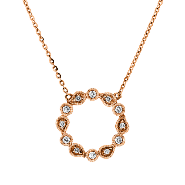 Brogle Classic necklace with diamond pendant Brogle Classic necklace with diamond pendant
