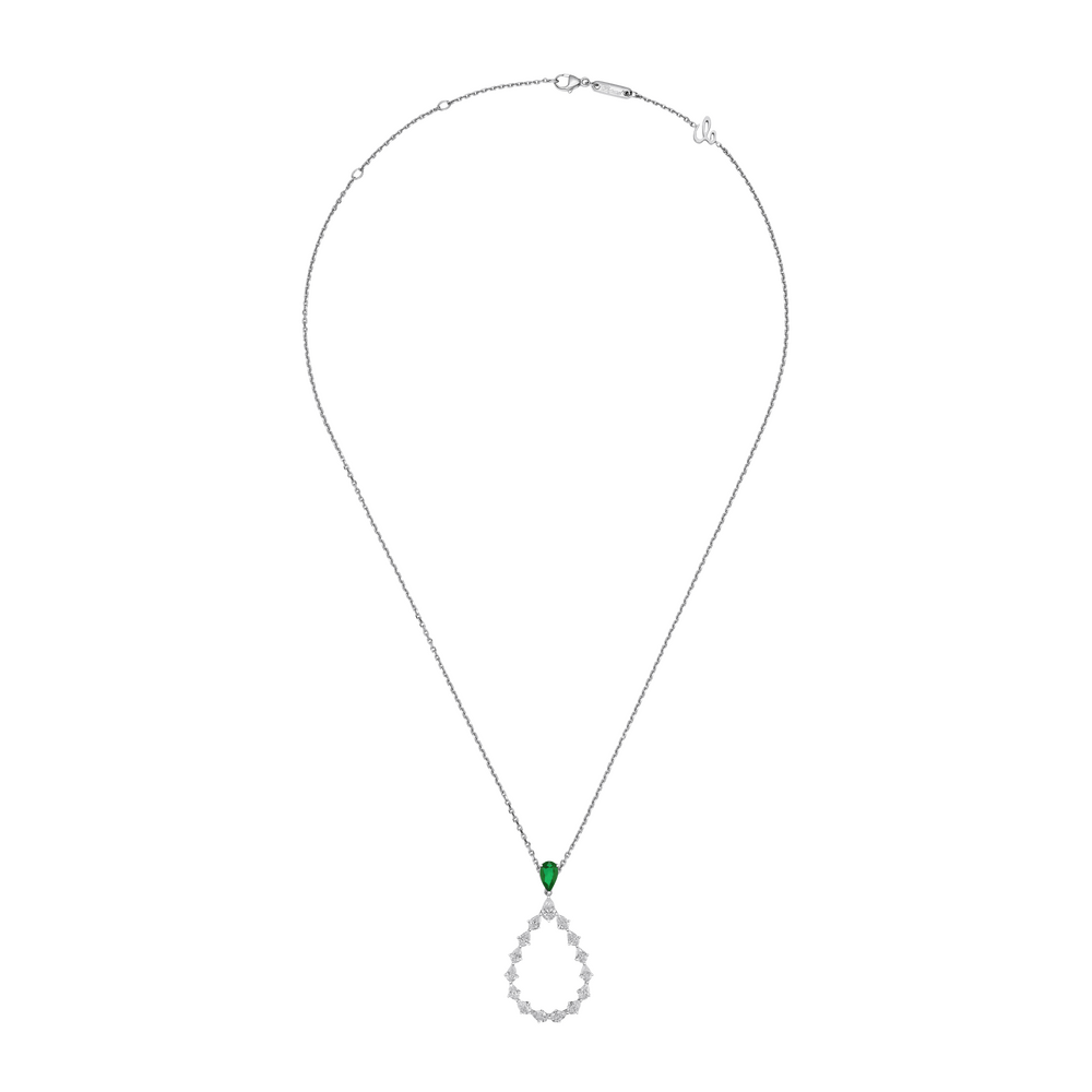 Chopard L'Heure du Diamant Marquise Necklace with Pendant