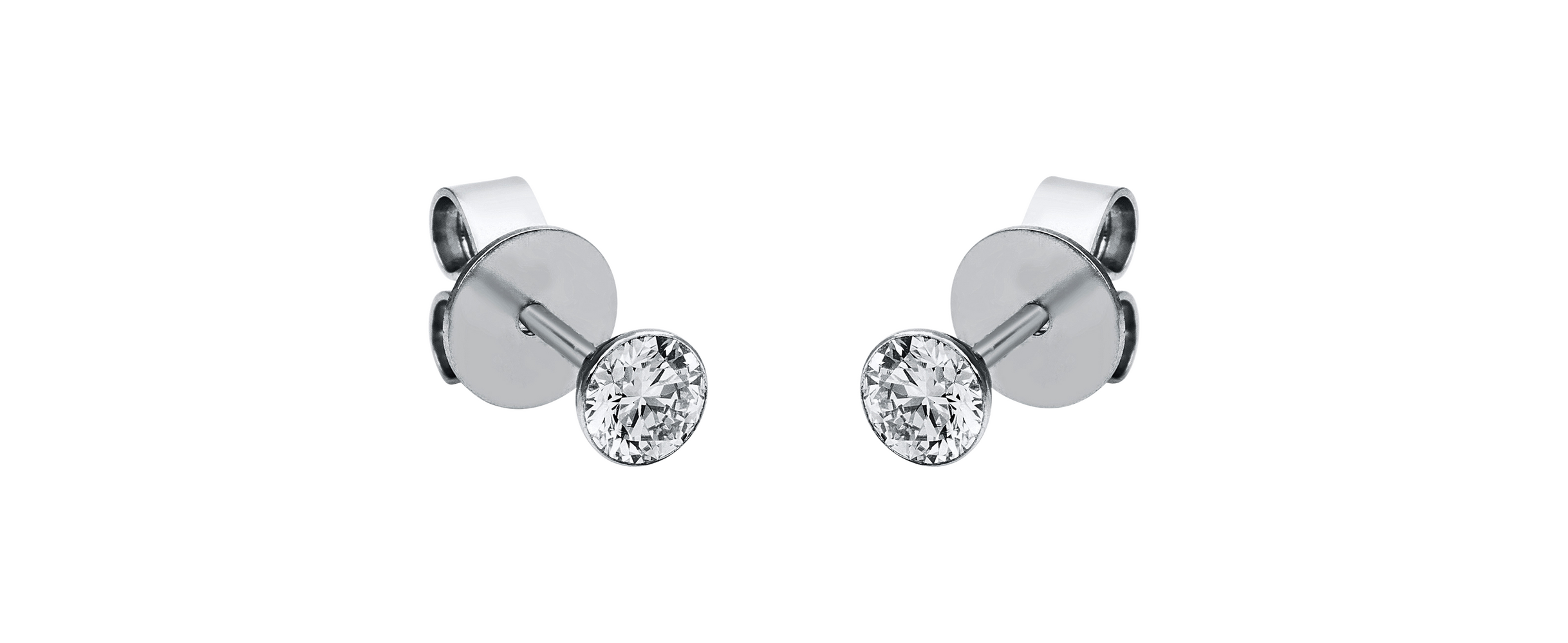 Brogle Selection ear studs Sophie up to 0.25 carat Brogle Selection ear studs Sophie up to...