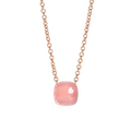Pomellato Nudo Rose Quartz Necklace with Pendant Pomellato Nudo Rose Quartz Necklace with Pendant