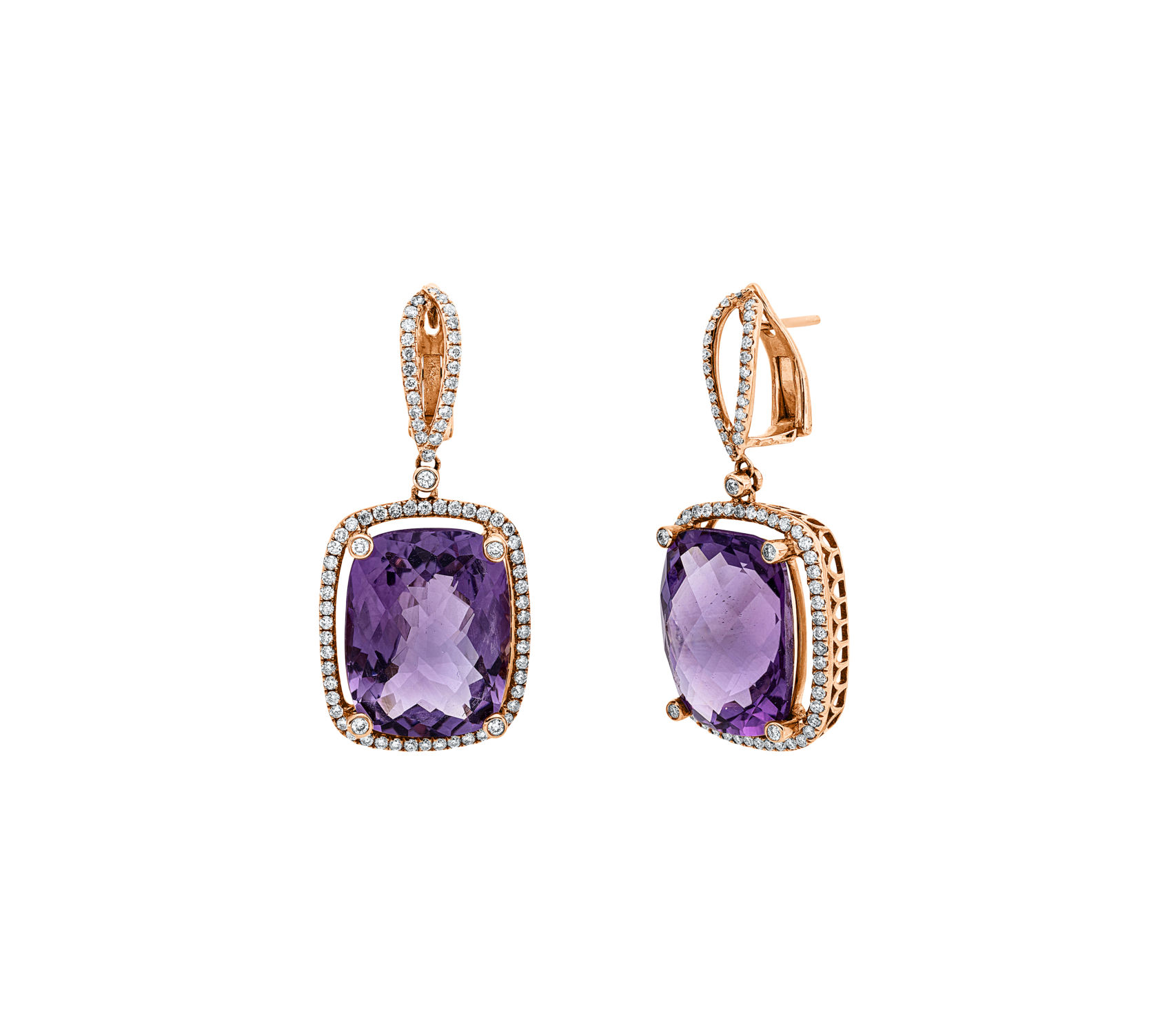 Brogle Selection Amethystohrhänger Brogle Selection Amethystohrhänger