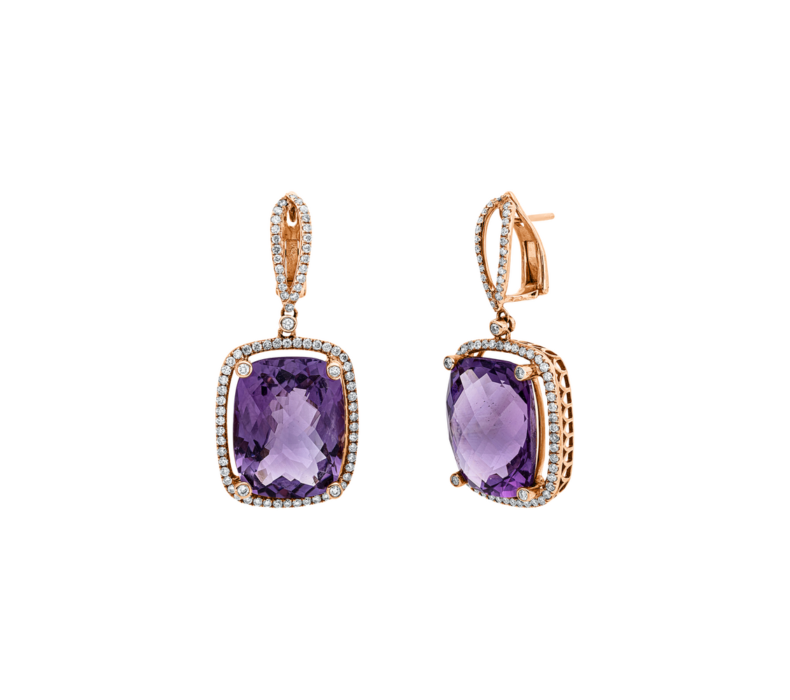 Brogle Selection Amethystohrhänger Brogle Selection Amethystohrhänger