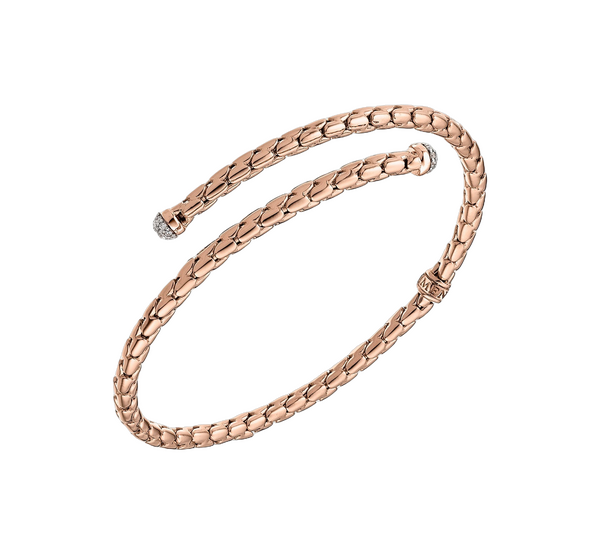 Chimento Stretch Spring Two-Tone Flexible Bracelet Chimento Stretch Spring Two-Tone Flexible Bracelet