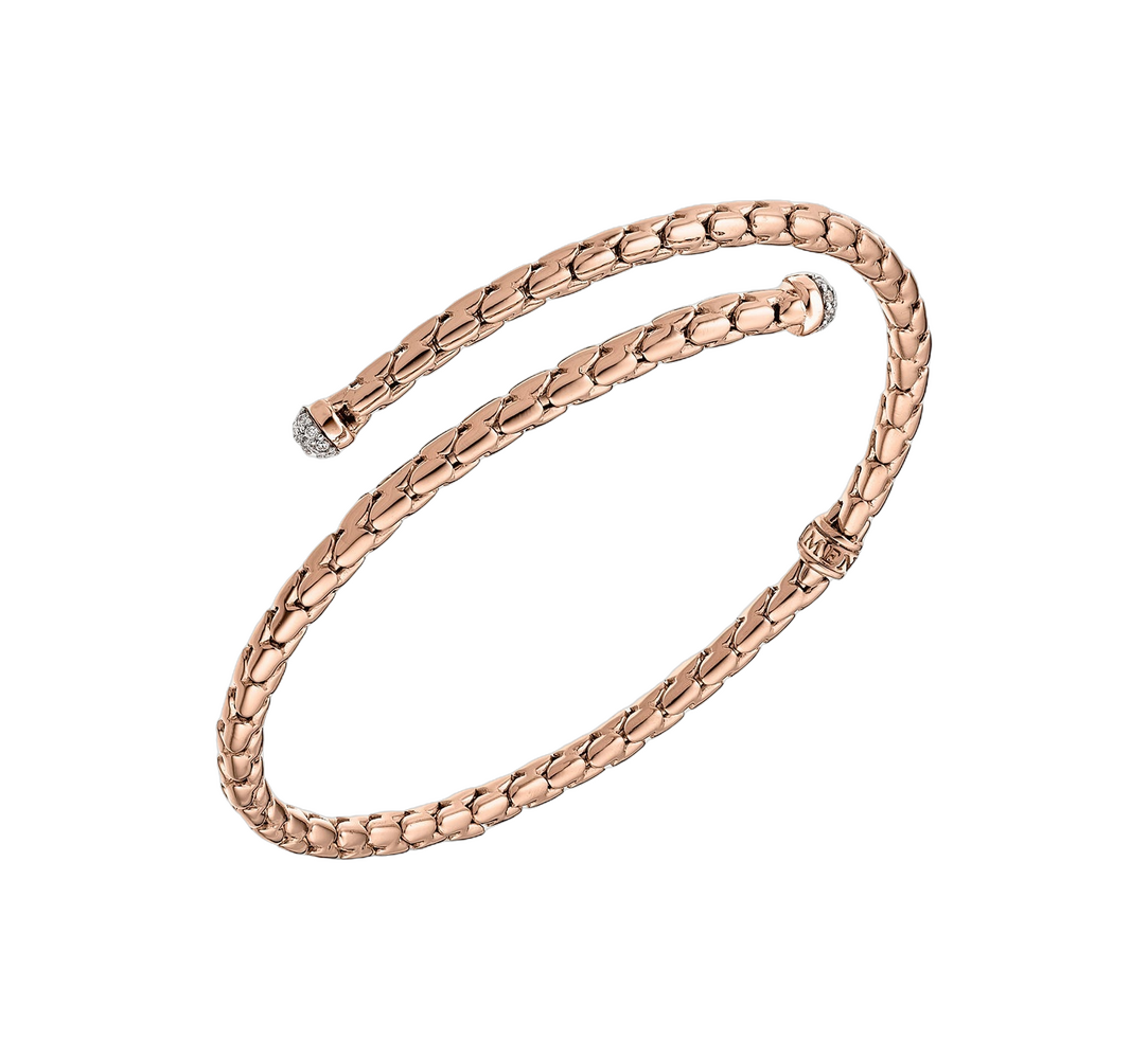 Chimento Stretch Spring Two-Tone Flexible Bracelet Chimento Stretch Spring Two-Tone Flexible Bracelet