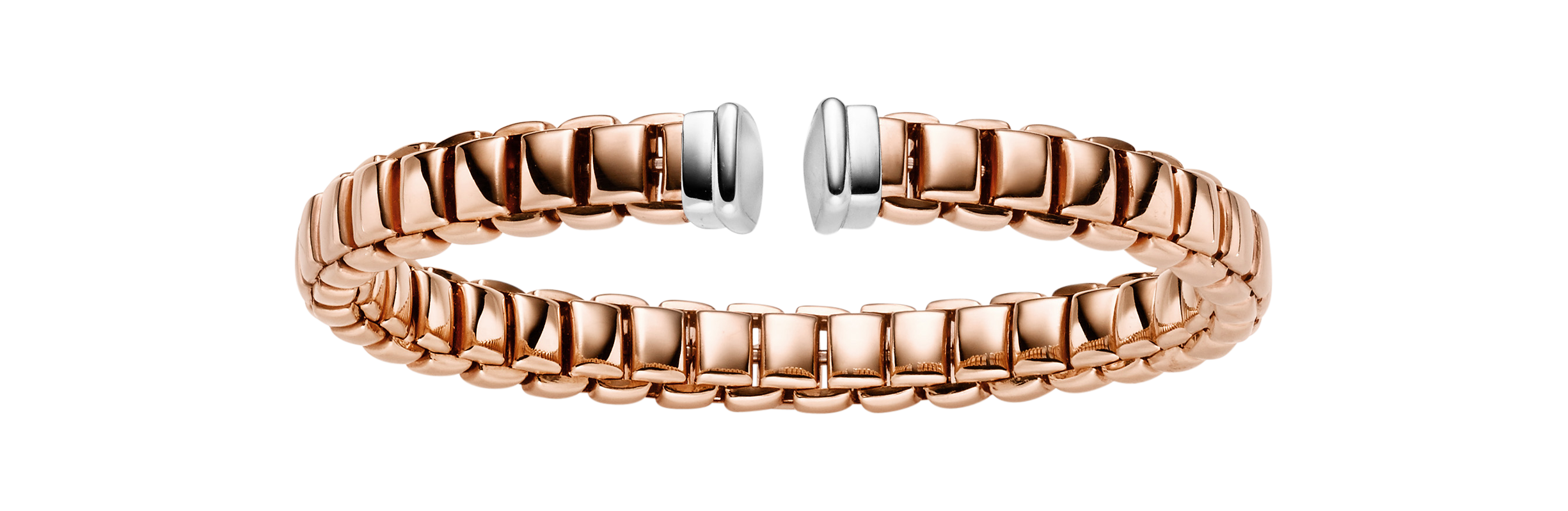 Brogle Classic Bicolor Goldarmspange 8,5mm Brogle Classic Bicolor Goldarmspange 8,5mm