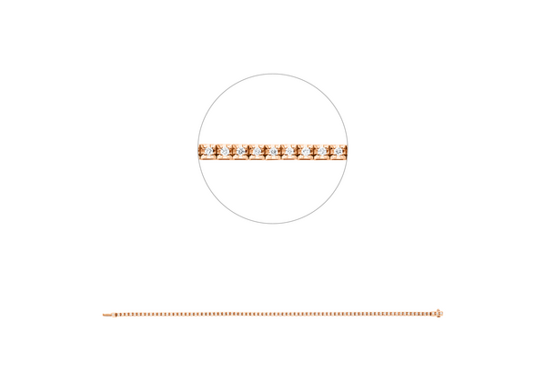 Brogle Classic tennis bracelet Brogle Classic tennis bracelet