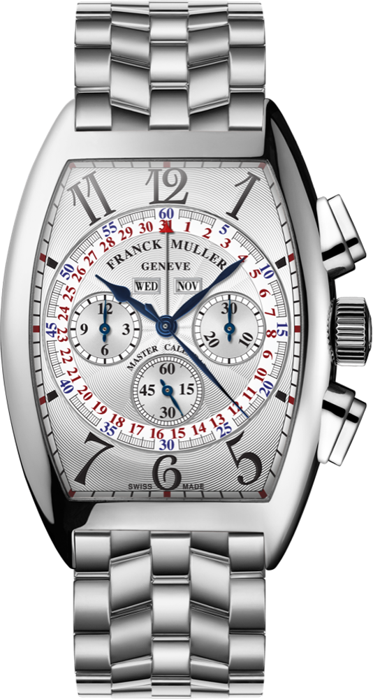 Franck Muller Cintrée Curvex Master Calendar Chronograph 47 x 34mm