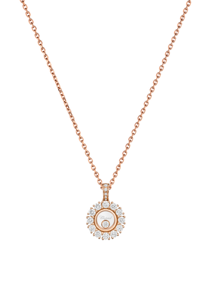 Chopard Happy Diamonds Icons Round Necklace with Pendant