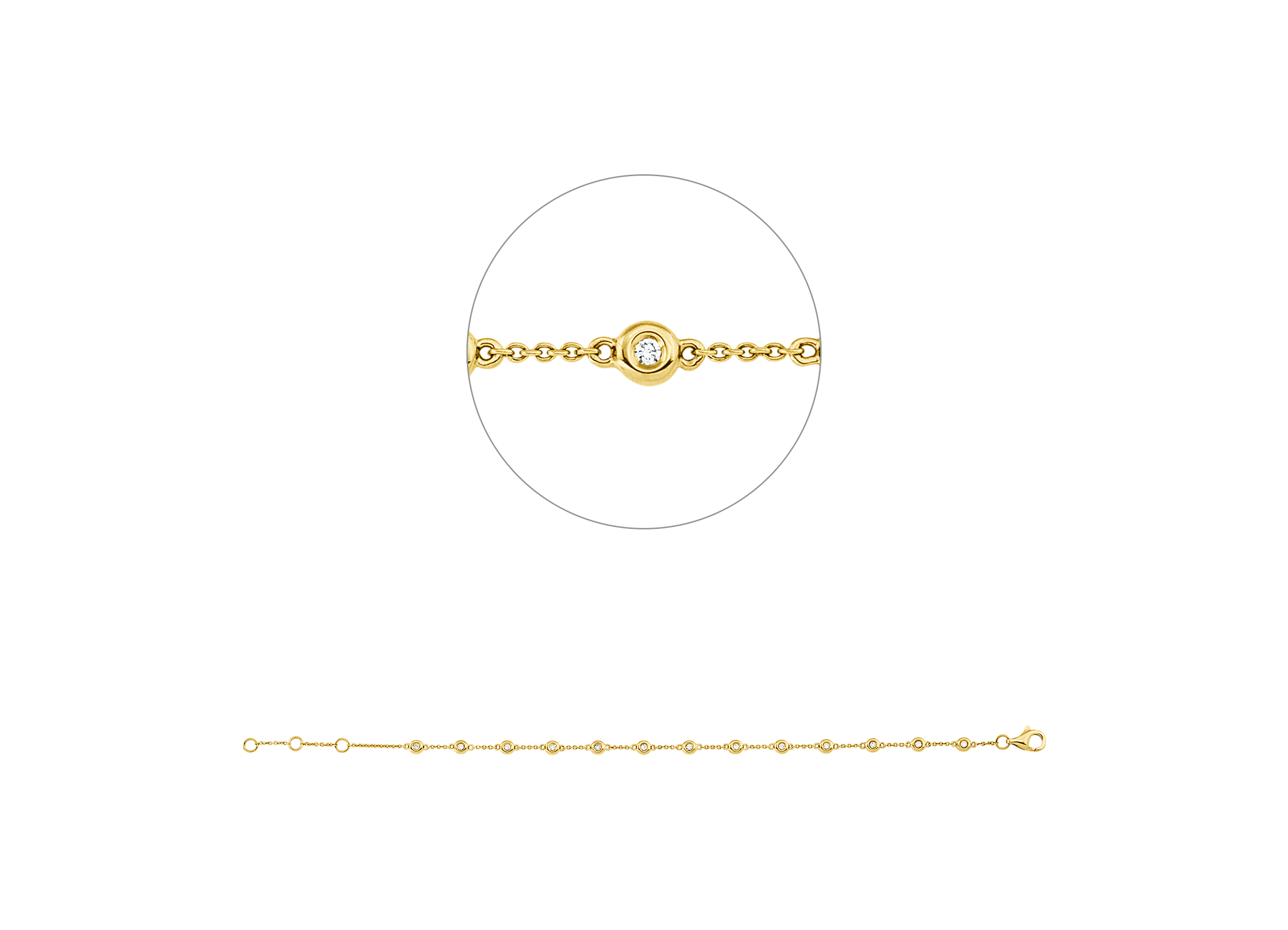 Brogle Classic Diamantarmband