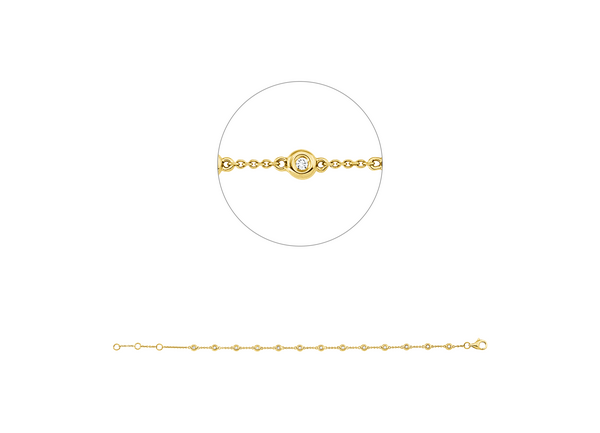 Brogle Classic Diamantarmband