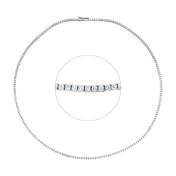 Brogle Classic necklace with diamond pendant Brogle Classic necklace with diamond pendant