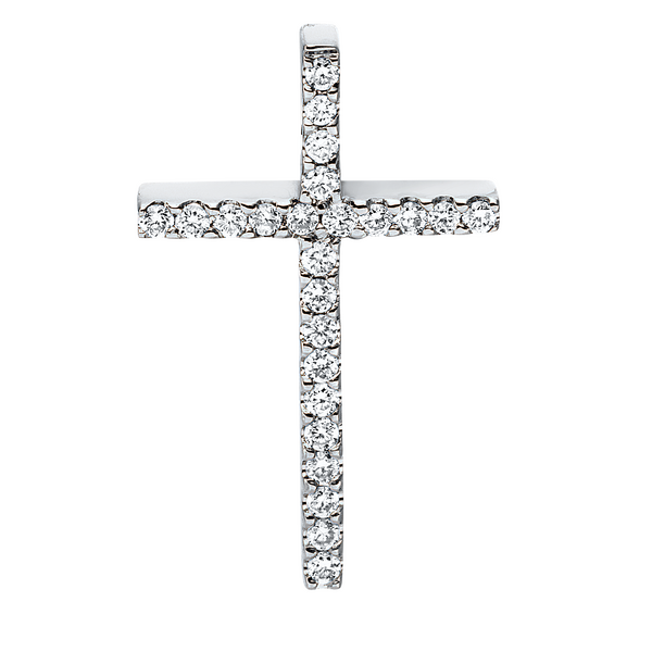 Brogle Classic Kreuzanhänger mit Diamanten Brogle Classic Kreuzanhänger mit Diamanten