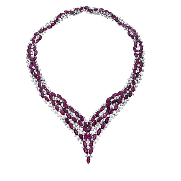 Brogle Selection ruby necklace