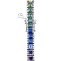 Brogle Selection sapphire bracelet Rainbow Brogle Selection sapphire bracelet Rainbow