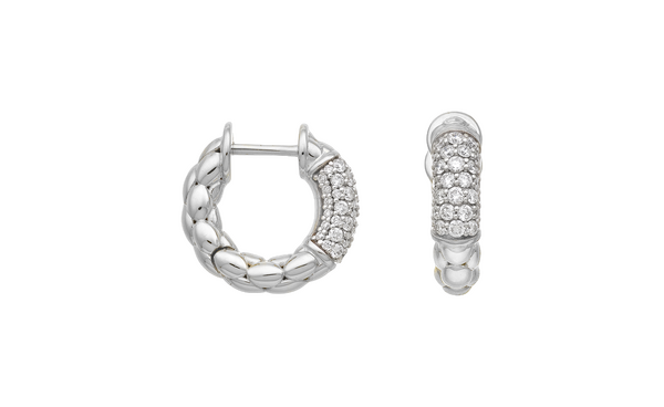 Chimento Stretch Spring Two-Tone Flexible Earring Chimento Stretch Spring Two-Tone Flexible Earring