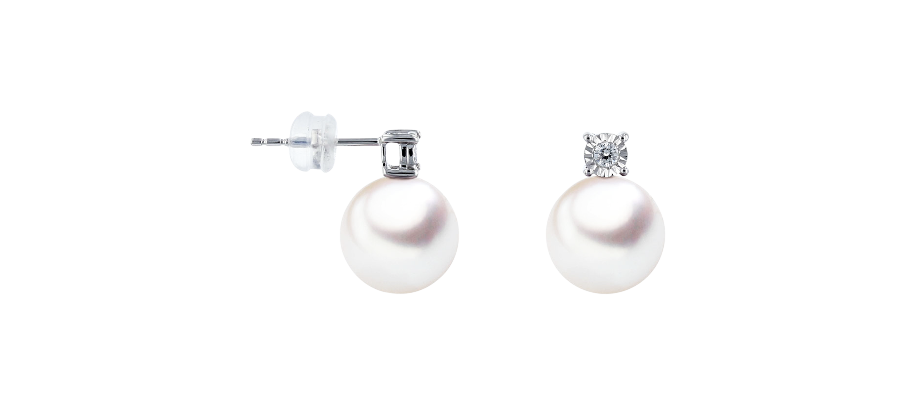 Brogle Classic Akoya pearl stud earrings Brogle Classic Akoya pearl stud earrings