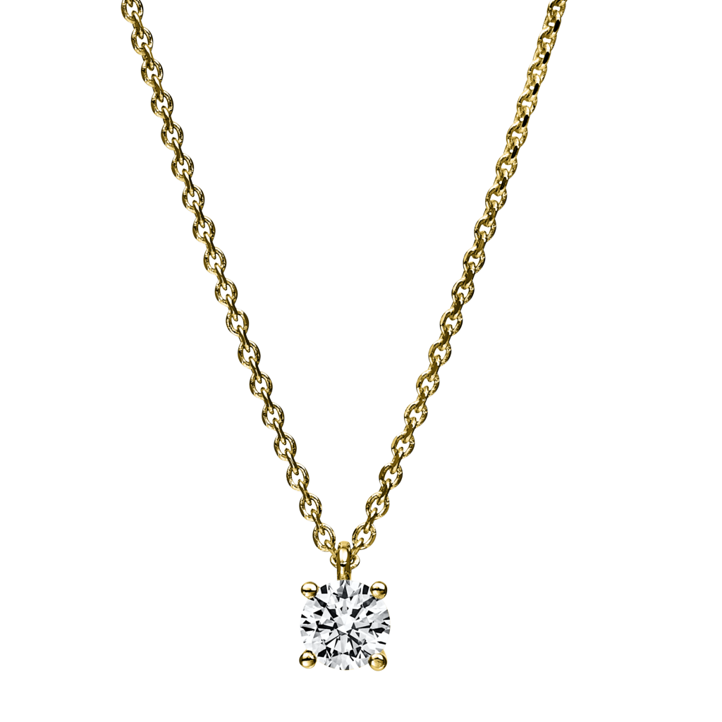 Brogle solitaire necklace Julia up to 0.5 carat Brogle solitaire necklace Julia up to 0.5 carat