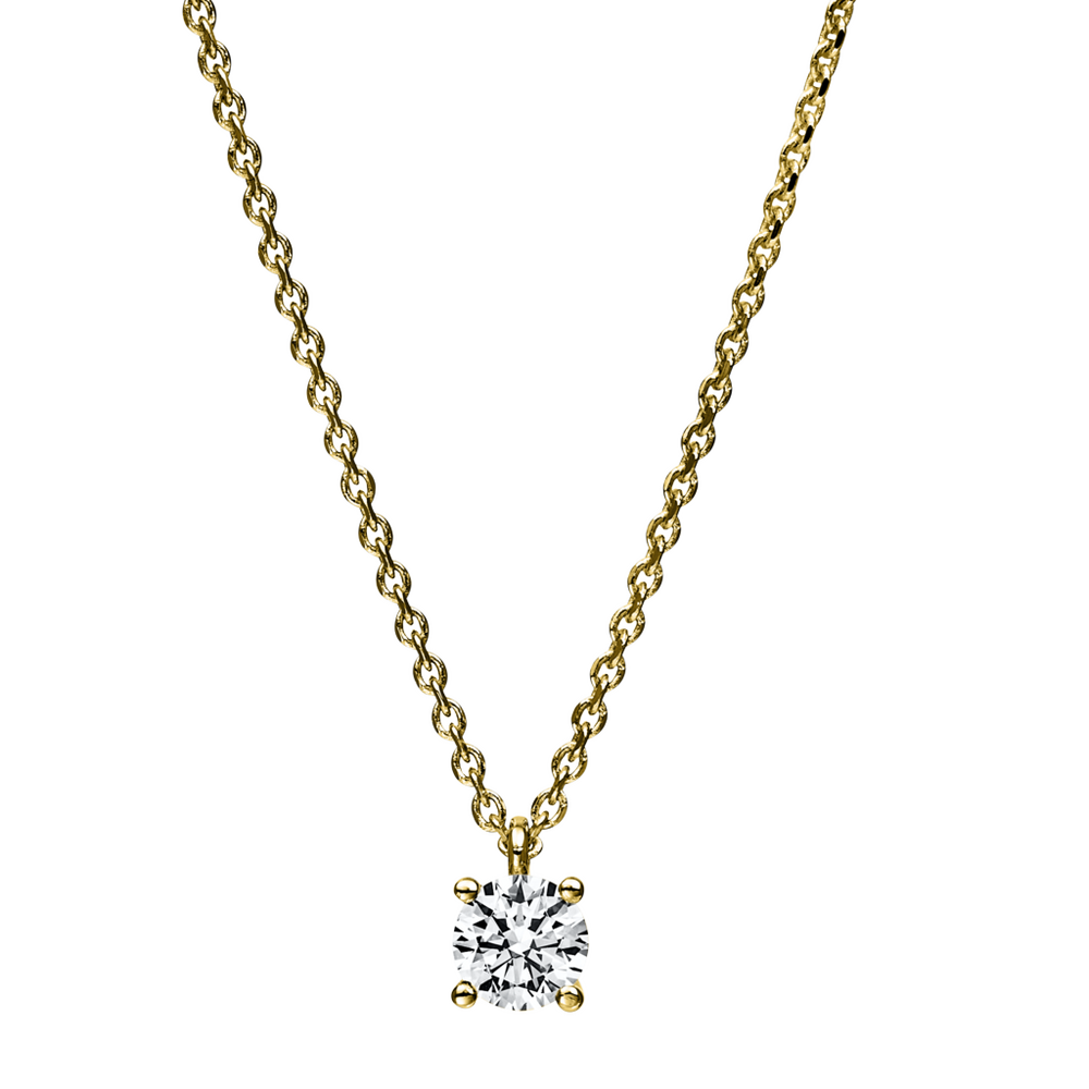 Brogle solitaire necklace Julia up to 0.5 carat Brogle solitaire necklace Julia up to 0.5 carat