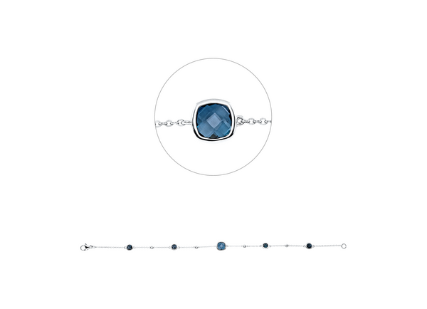 Brogle Classic London topaz bracelet