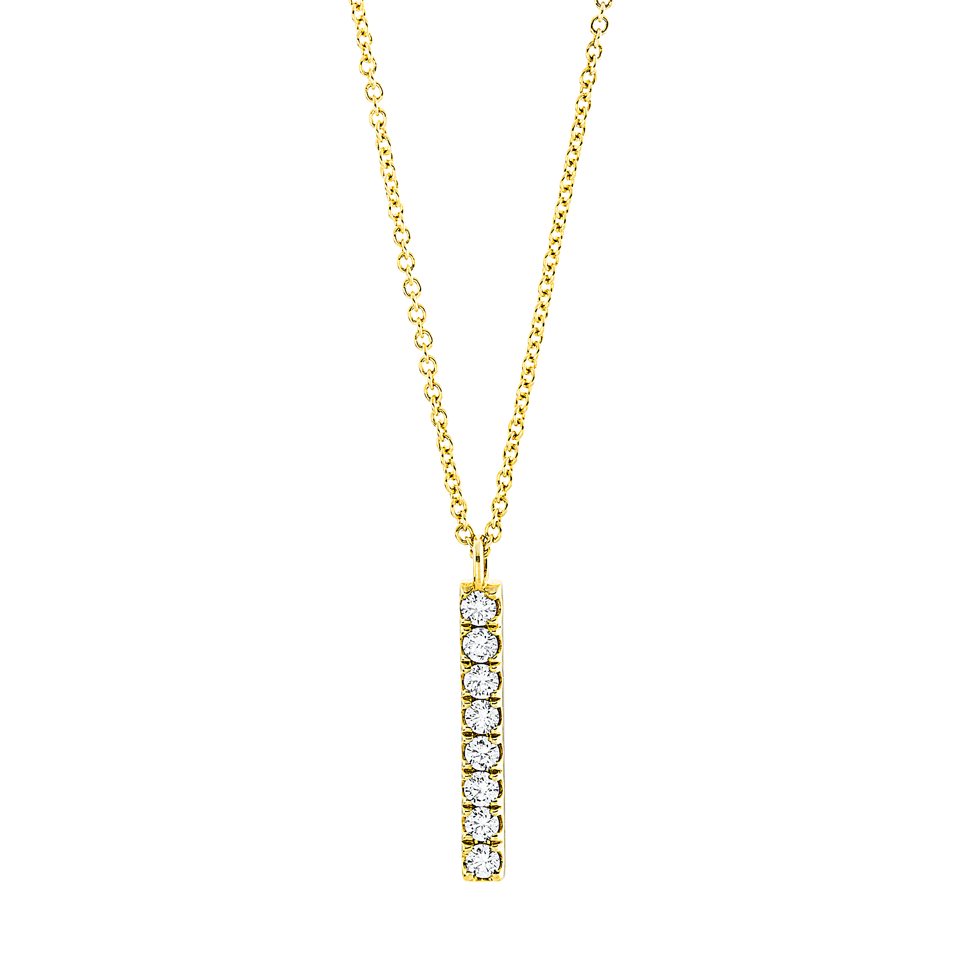 Brogle Classic necklace with diamond pendant