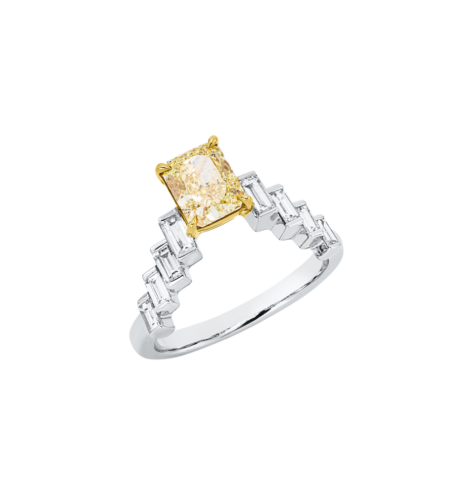 Brogle Selection Bicolor diamond ring Brogle Selection Bicolor diamond ring