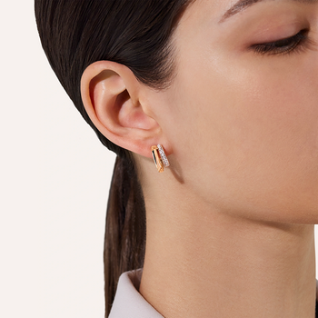  0007 POB8111 O7000 DB000 100 Pomellato earrings pomellato together double rose gold 18kt diamond a1c4defeec9b25339