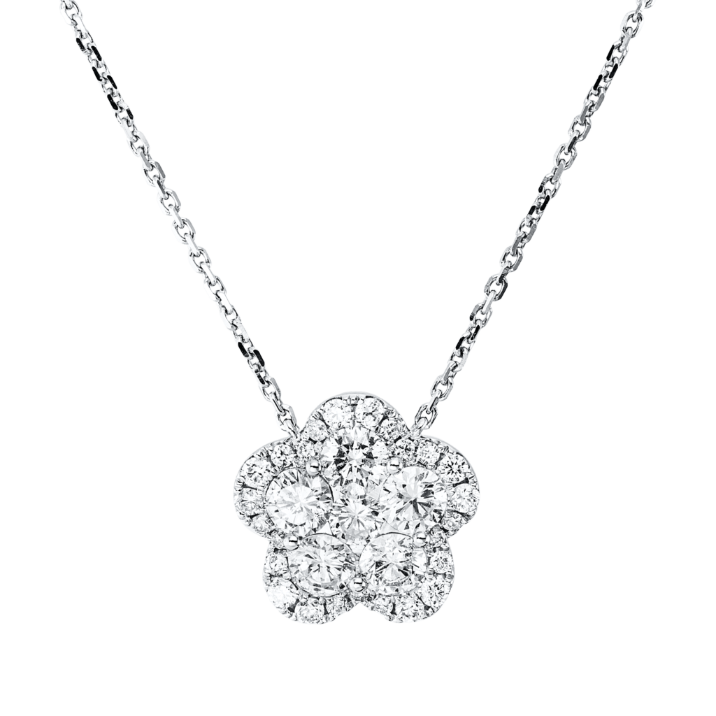 Brogle Selection Kette mit Diamantanhänger