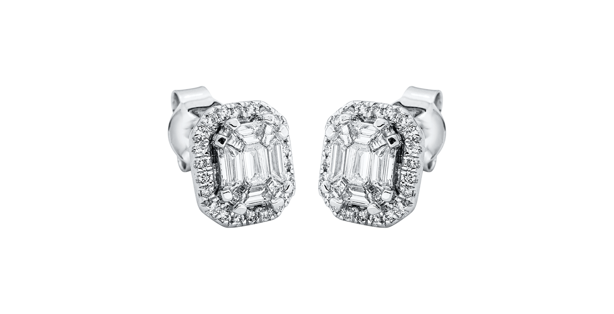 Brogle Classic diamond stud earrings Brogle Classic diamond stud earrings