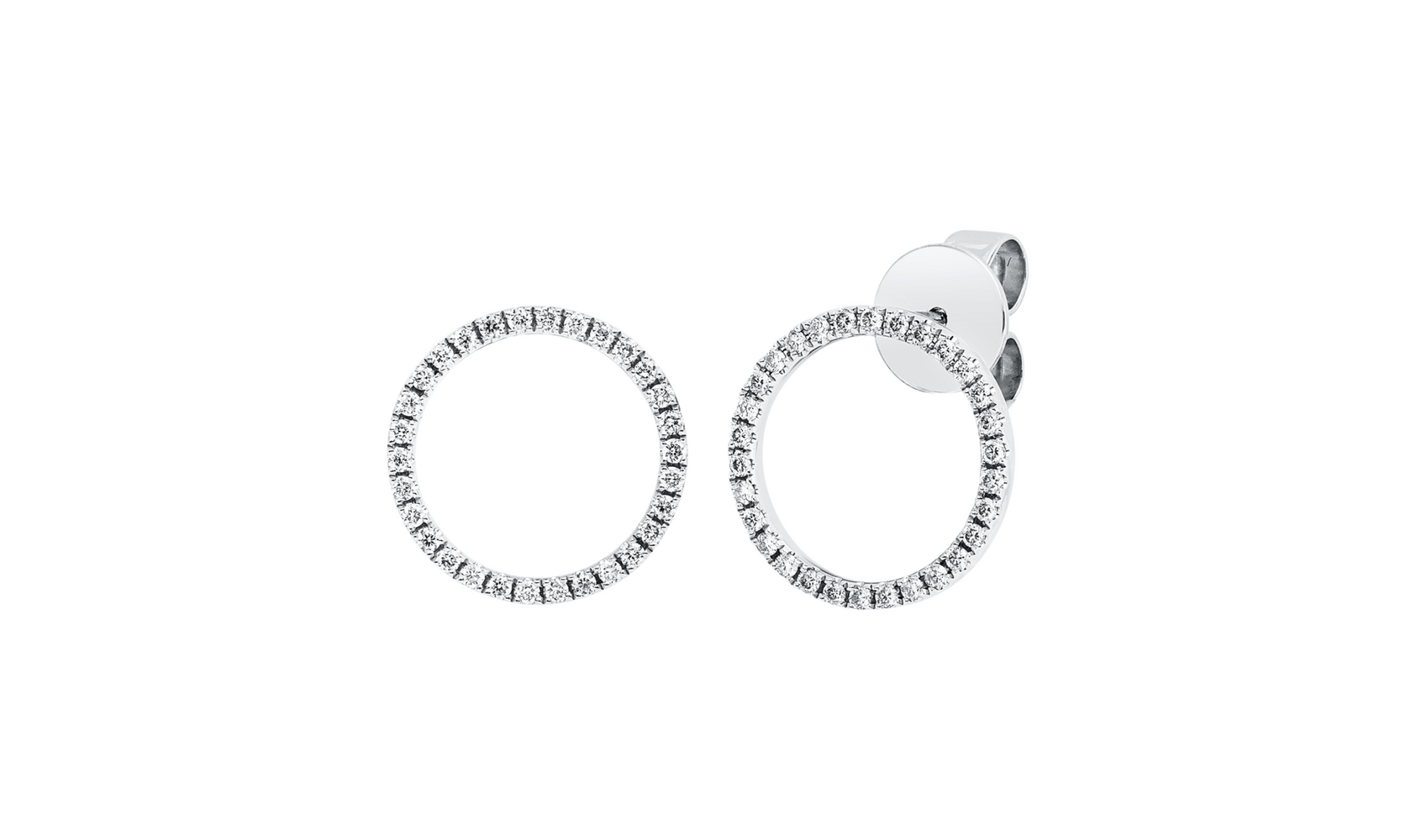 Brogle Classic diamond stud earrings